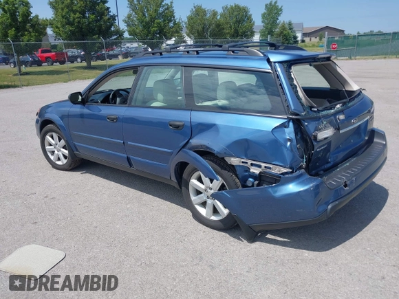 2007 Subaru Legacy Outback with VIN 4S4BP61C977321595, listed as a IAAI auction lot 42600572 with 25,623 mi miles and . Bid and sale history available at DreamBid. Image 3.