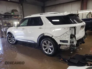 2020 Ford Explorer Platinum with VIN 1FM5K8HCXLGA04075, listed as a Copart auction lot 49108795 with 36,346 mi miles and Salvage Title. Bid and sale history available at carsss.com. Image 2.