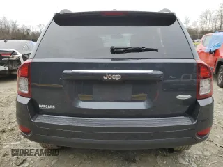 2014 Jeep Compass Latitude with VIN 1C4NJCEB5ED744997, listed as a Copart auction lot 87148424 with 124,408 mi miles and Salvage Title. Bid and sale history available at carsss.com. Image 6.