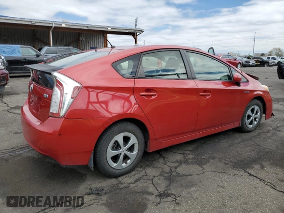 2013 Toyota Prius One with VIN JTDKN3DU9D5645327, listed as a Copart auction lot 53101285 with 190,835 mi miles and Salvage Title. Bid and sale history available at DreamBid. Image 3.
