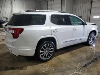 2022 GMC Acadia Denali with VIN 1GKKNXLS7NZ148864, listed as a Copart auction lot 42420035 with 25,921 mi miles and Salvage title. Bid and sale history available at DreamBid. Image 3.