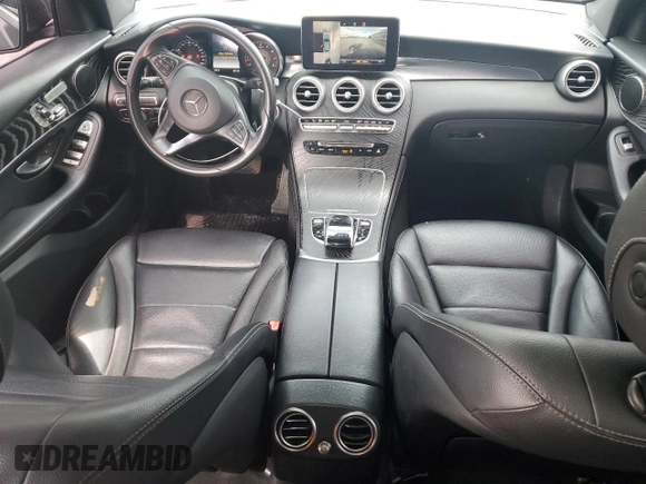 2018 Mercedes-Benz GLC with VIN WDC0G4JB3JF413316, listed as a Copart auction lot 54833015 with 120,246 mi miles and Clean Title. Bid and sale history available at carsss.com. Image 8.