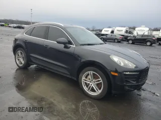 2017 Porsche Macan S with VIN WP1AB2A52HLB12876, listed as a Copart auction lot 44600975 with 108,481 mi miles and Salvage title. Bid and sale history available at DreamBid. Image 4.