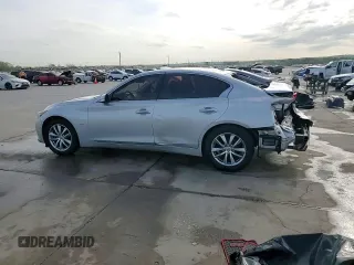 2016 Infiniti Q50 2.0t Premium with VIN JN1CV7AP3GM202596, listed as a Copart auction lot 50618035 with 135,679 mi miles and Salvage Title. Bid and sale history available at carsss.com. Image 13.