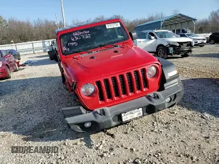 2021 Jeep Wrangler Unlimited Sport Altitude with VIN 1C4HJXDN1MW630739, listed as a Copart auction lot 87412754 with 123,771 mi miles and Salvage title. Bid and sale history available at DreamBid. Image 12.