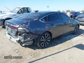 2023 Honda Accord Touring with VIN 1HGCY2F88PA030867, listed as a IAAI auction lot 41344807 with 19,745 mi miles and . Bid and sale history available at DreamBid. Image 4.