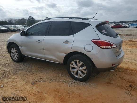 2012 Nissan Murano SL with VIN JN8AZ1MW7CW220269, listed as a Copart auction lot 47491795 with 104,368 mi miles and Salvage Title. Bid and sale history available at carsss.com. Image 2.