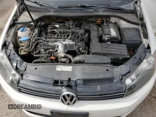 2012 Volkswagen Jetta TDI with VIN 3VWPL7AJ2CM650761, listed as a Copart auction lot 58409985 with 195,996 mi miles and Salvage title. Bid and sale history available at DreamBid. Image 11.