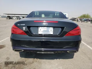 2018 Mercedes-Benz SL 550 with VIN WDDJK7DA9JF050023, listed as a Copart auction lot 64726874 with 48,126 mi miles and Salvage title. Bid and sale history available at DreamBid. Image 6.