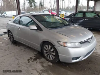 2008 Honda Civic Cpe EX-L with VIN 2HGFG12908H539721, listed as a IAAI auction lot 41611534 with 197,570 mi miles. Bid and sale history available at carsss.com. Image 1.