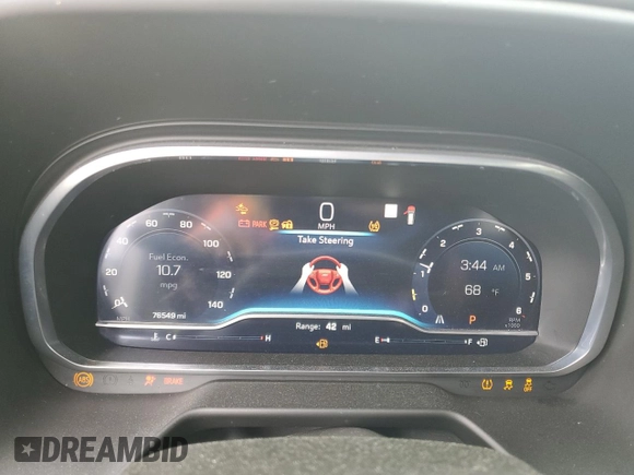 2022 Chevrolet Tahoe RST z VIN 1GNSCRKD8NR147133, wystawiony jako Copart lot #54778845 z przebiegiem 76 549 mil mil oraz Szkoda całkowita • Salvage title. Historia ofert i sprzedaży dostępna na DreamBid. Obrazek 9.
