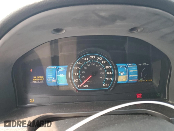 2010 Ford Fusion Hybrid with VIN 3FADP0L35AR199816, listed as a Copart auction lot 61641495 with 146,871 mi miles and Salvage title. Bid and sale history available at DreamBid. Image 9.