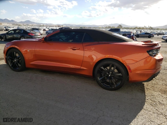 2022 Chevrolet Camaro 2SS with VIN 1G1FH3D78N0102223, listed as a Copart auction lot 72284274 with 5,683 mi miles and Salvage Title. Bid and sale history available at carsss.com. Image 2.