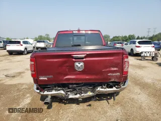 2019 Ram 1500 Big Horn z VIN 1C6SRFFT8KN614181, wystawiony jako Copart lot #59355085 z przebiegiem 125 995 mil mil oraz Szkoda całkowita • Salvage title. Historia ofert i sprzedaży dostępna na DreamBid. Obrazek 6.