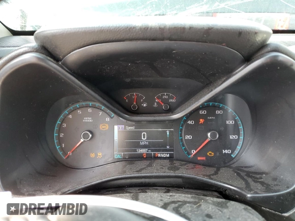 2016 Chevrolet Colorado 2WD LT with VIN 1GCGSCEA0G1173811, listed as a Copart auction lot 54367525 with 134,667 mi miles and Non repairable. Bid and sale history available at DreamBid. Image 9.
