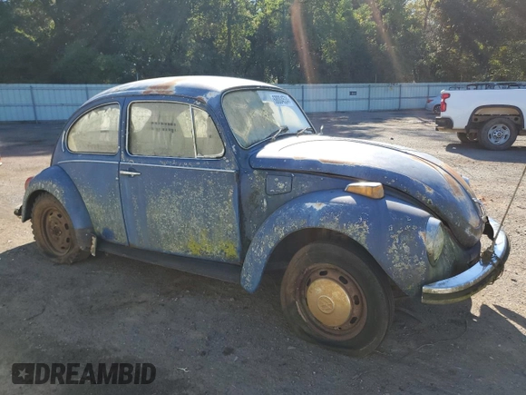 1971 Volkswagen Beetle with VIN 1112109582, listed as a Copart auction lot 68004534 with 75,857 mi miles and Clean Title. Bid and sale history available at DreamBid. Image 4.