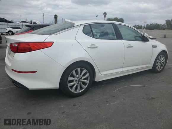 2015 Kia Optima LX with VIN KNAGM4A76F5614498, listed as a Copart auction lot 54376015 with 140,889 mi miles and Clean title. Bid and sale history available at DreamBid. Image 3.