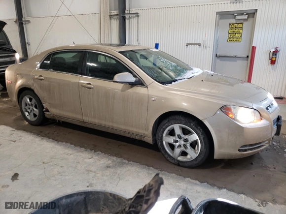 2008 Chevrolet Malibu LT w/1LT with VIN 1G1ZH57B68F272901, listed as a Copart auction lot 47413195 with 189,198 mi miles and Salvage Title. Bid and sale history available at carsss.com. Image 4.