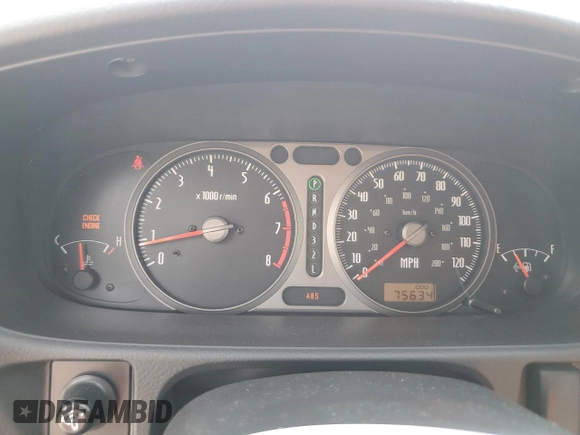 2003 Isuzu Axiom с VIN 4S2CE58X434600986, выставлен на аукционе Copart как лот 58079755 с пробегом 75 634 миль миль и Списание • Salvage title. История ставок и продаж доступна на DreamBid. Изображение 9.