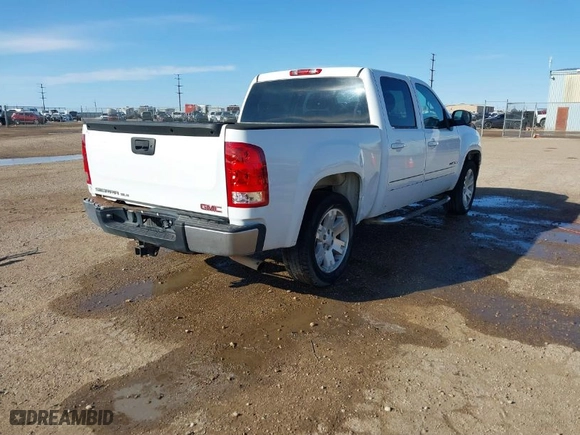 2008 GMC Sierra 1500 SLT with VIN 2GTEC13J481196256, listed as a IAAI auction lot 41293264 with 196,393 mi miles. Bid and sale history available at carsss.com. Image 4.