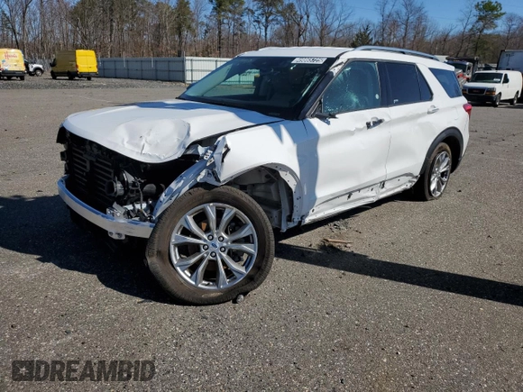 2024 Ford Explorer Limited with VIN 1FMSK7FH1RGA29645, listed as a Copart auction lot 49865725 with 30,464 mi miles and Salvage Title. Bid and sale history available at carsss.com. Image 1.