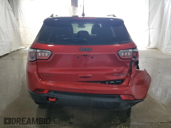 2025 Jeep Compass Trailhawk z VIN 3C4NJDDN8ST532442, wystawiony jako Copart lot #61386085 z przebiegiem 11 207 mil mil oraz Czysty tytuł • Clean title. Historia ofert i sprzedaży dostępna na DreamBid. Obrazek 6.