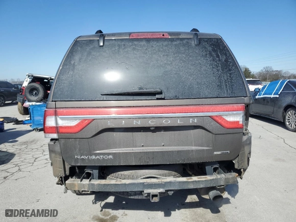 2016 Lincoln Navigator Select with VIN 5LMJJ2HT6GEL04595, listed as a Copart auction lot 46078695 with 202,933 mi miles and Salvage Title. Bid and sale history available at carsss.com. Image 6.