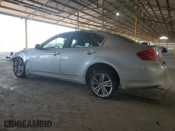 2015 Infiniti Q40 with VIN JN1CV6AR8FM522975, listed as a Copart auction lot 73779604 with 140,315 mi miles and Salvage Title. Bid and sale history available at carsss.com. Image 2.
