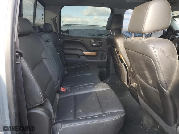 2015 Chevrolet Silverado 1500 LTZ with VIN 3GCUKSEJXFG449988, listed as a Copart auction lot 84434504 with 154,473 mi miles and Salvage Title. Bid and sale history available at carsss.com. Image 10.