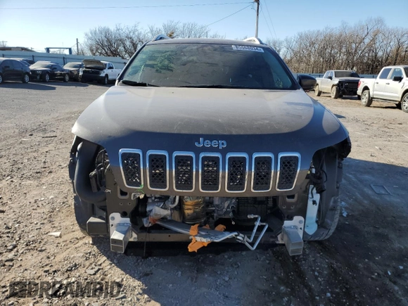 2021 Jeep Cherokee Limited with VIN 1C4PJLDX0MD144442, listed as a Copart auction lot 85568034 with 23,871 mi miles and Salvage title. Bid and sale history available at DreamBid. Image 5.