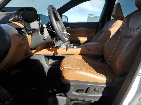 2024 Infiniti QX60 Autograph with VIN 5N1DL1HU7RC333485, listed as a Copart auction lot 83618274 with 12,714 mi miles and Salvage title. Bid and sale history available at DreamBid. Image 7.