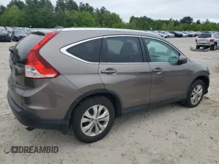 2013 Honda CR-V EX-L z VIN 5J6RM4H70DL010742, wystawiony jako Copart lot #57632075 z przebiegiem 214 178 mil mil oraz Tytuł czysty. Historia ofert i sprzedaży dostępna na DreamBid. Obrazek 3.