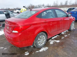 2015 Hyundai Accent GLS with VIN KMHCT4AE0FU923503, listed as a IAAI auction lot 41971073 with 140,886 mi miles. Bid and sale history available at carsss.com. Image 4.