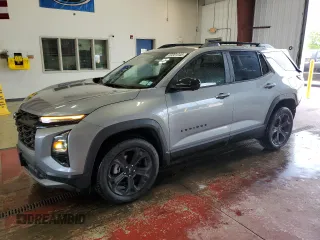 2025 Chevrolet Equinox FWD LT with VIN 3GNAXHEG6SL105370, listed as a Copart auction lot 59381345 with 4,567 mi miles and Salvage title. Bid and sale history available at DreamBid. Image 1.