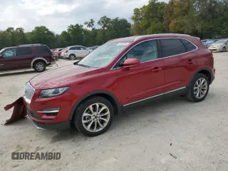 2019 Lincoln MKC Select with VIN 5LMCJ2C9XKUL51955, listed as a Copart auction lot 49748755 with 17,124 mi miles and Salvage title. Bid and sale history available at DreamBid. Image 1.