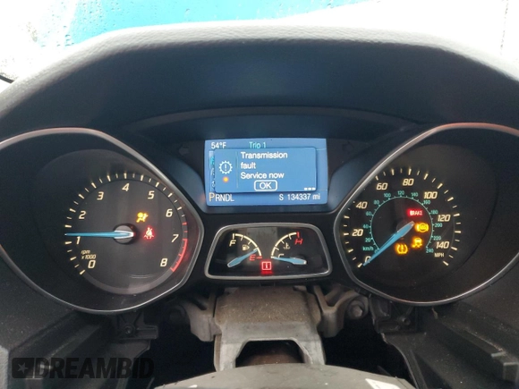 2014 Ford Focus SE with VIN 1FADP3K2XEL360126, listed as a Copart auction lot 42309495 with 134,337 mi miles and Salvage Title. Bid and sale history available at carsss.com. Image 9.