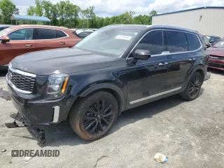 2021 Kia Telluride SX with VIN 5XYP54HC3MG134247, listed as a Copart auction lot 55259345 with 84,459 mi miles and Salvage title. Bid and sale history available at DreamBid. Image 1.