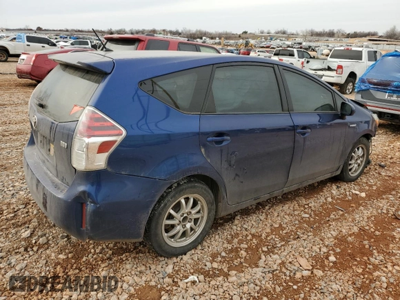 2016 Toyota Prius v Two with VIN JTDZN3EU8GJ049831, listed as a Copart auction lot 45562235 with 188,992 mi miles and Salvage Title. Bid and sale history available at carsss.com. Image 3.