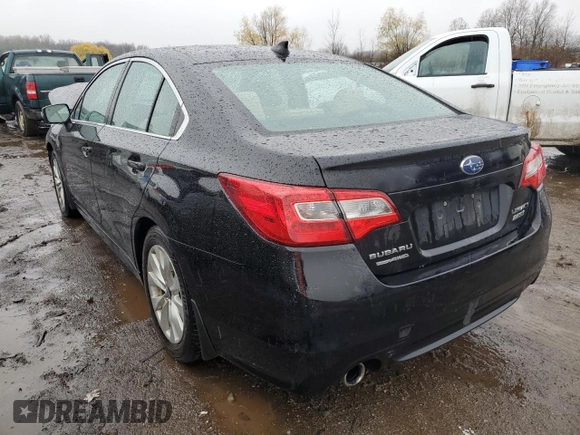 2017 Subaru Legacy Premium with VIN 4S3BNAF66H3033106, listed as a Copart auction lot 67525852 with 95,891 mi miles. Bid and sale history available at carsss.com. Image 3.