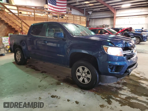 2019 Chevrolet Colorado 2WD Work Truck with VIN 1GCGSBEN3K1325148, listed as a Copart auction lot 43579885 with 96,706 mi miles and Salvage Title. Bid and sale history available at carsss.com. Image 4.