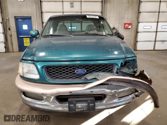 1997 Ford F-150 XL with VIN 1FTDX07W8VKA61728, listed as a Copart auction lot 79912784 with 213,103 mi miles and Non repairable. Bid and sale history available at DreamBid. Image 5.