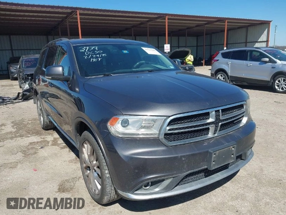2016 Dodge Durango Limited with VIN 1C4RDJDG9GC433365, listed as a IAAI auction lot 41751149 with 199,547 mi miles and . Bid and sale history available at DreamBid. Image 1.