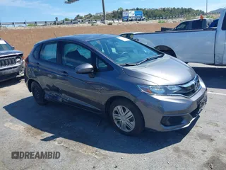 2020 Honda Fit LX with VIN 3HGGK5H40LM707356, listed as a IAAI auction lot 42076367 with 10,145 mi miles and . Bid and sale history available at DreamBid. Image 1.