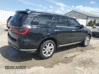 2017 Dodge Durango Citadel with VIN 1C4RDJEG5HC904931, listed as a Copart auction lot 54357555 with 157,158 mi miles and Salvage title. Bid and sale history available at DreamBid. Image 3.