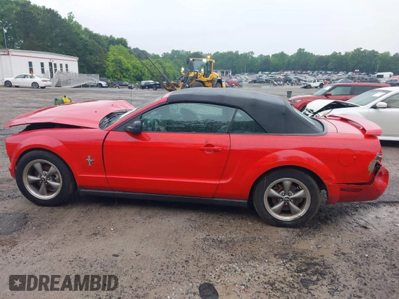 2006 Ford Mustang Standard with VIN 1ZVFT84N765107125, listed as a IAAI auction lot 42200660 with 164,920 mi miles and . Bid and sale history available at DreamBid. Image 15.
