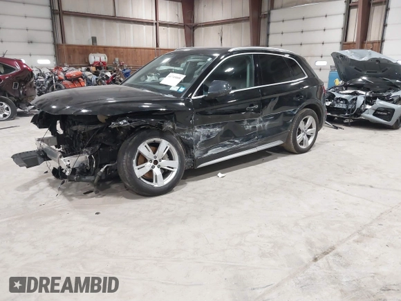 2018 Audi Q5 Premium Plus with VIN WA1BNAFY0J2237648, listed as a IAAI auction lot 41749808 with 103,566 mi miles. Bid and sale history available at carsss.com. Image 2.