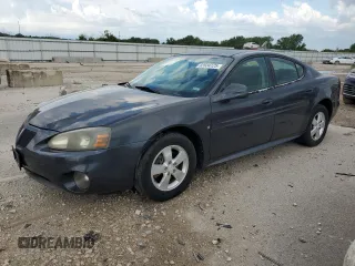 2008 Pontiac Grand Prix with VIN 2G2WP552781171099, listed as a Copart auction lot 62634125 with 109,926 mi miles and Salvage title. Bid and sale history available at DreamBid. Image 1.