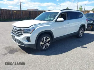 2024 Volkswagen Atlas SE with VIN 1V2HR2CA8RC580455, listed as a IAAI auction lot 42282323 with 13,549 mi miles and . Bid and sale history available at DreamBid. Image 2.