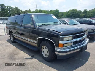 1999 Chevrolet Suburban with VIN 3GNEC16R6XG215324, listed as a IAAI auction lot 42578528 with 242,538 mi miles and . Bid and sale history available at DreamBid. Image 1.