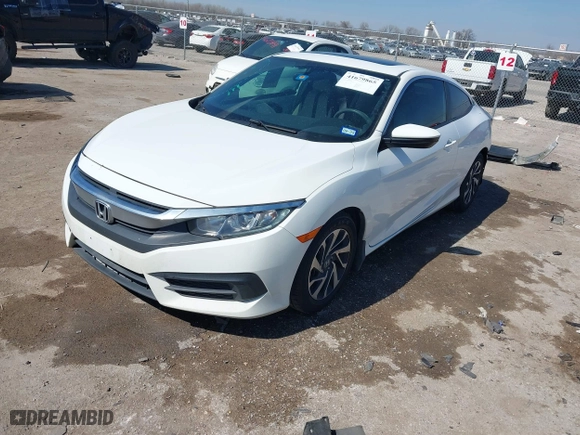 2017 Honda Civic Coupe LX-P with VIN 2HGFC4B09HH303275, listed as a IAAI auction lot 41679865 with 95,987 mi miles. Bid and sale history available at carsss.com. Image 17.